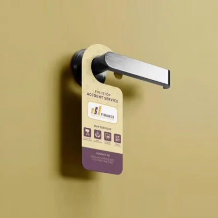 Custom Door Hanger